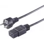 Power Cable Black 3 m S/CONN 60015-S