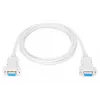 Assmann Zero-Modem connection cable. D-Sub9 F/F. 1.8m. snap-hoods. be (AK-610100-018-E)