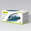 Steam iron Maestro MR-304C, 2200W, white/blue — steam iron for home use