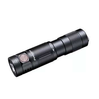 Flashlight Fenix E09R 600 lm, compact rechargeable keychain torch