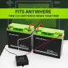 Battery voltage balancer QOLTEC 51097 for 24V (2×12V) batteries, 5A balancing current