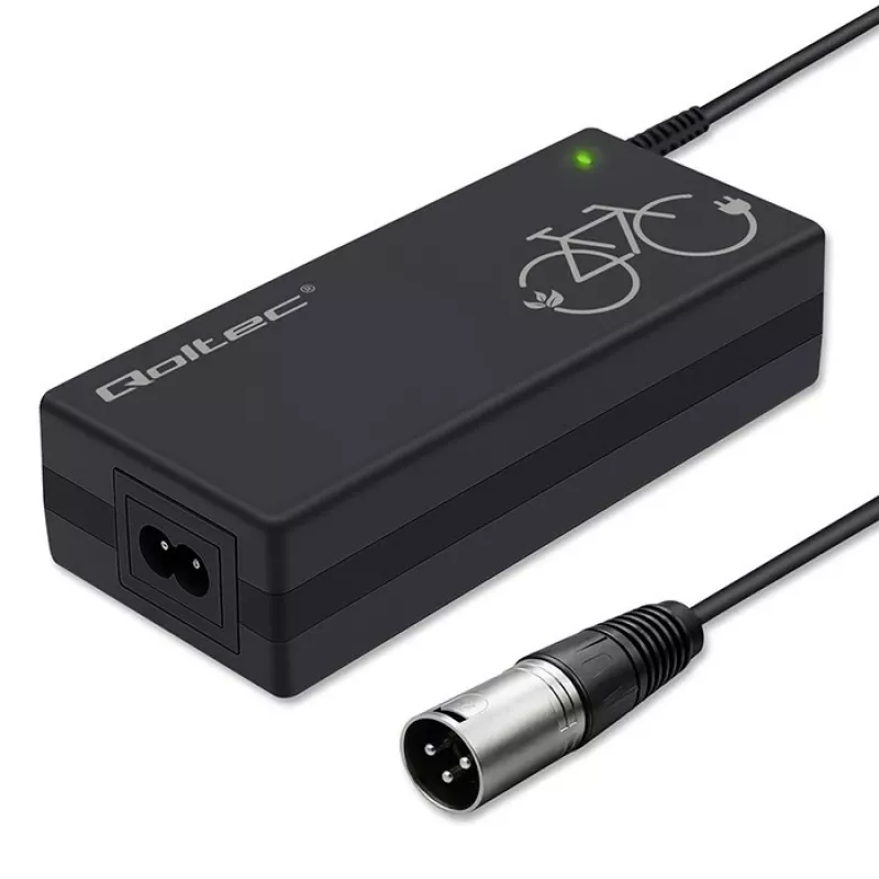 Charger for ebike 36V 42V 2A 3P XLR 18mm
