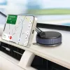Magnetic smartphone hole r with vacuum suction