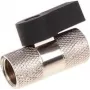 Alphacool 2-way ball valve G1/4 - Chrome (17353)