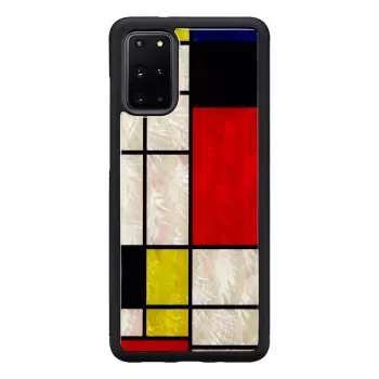Protective case iKins for Samsung Galaxy S20+ — black printed design