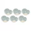 Dinner service for 6 people Rose&Tulipani R18420TA18 Sea Stones design, 18 pieces