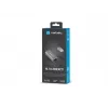 USB hub NATEC Cricket USB 3.2 Gen 1 Type-A with RJ-45 Ethernet 1000 Mbit/s, aluminium housing, black