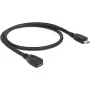 USB Cable Micro-USB B DeLOCK 83567 0.5m