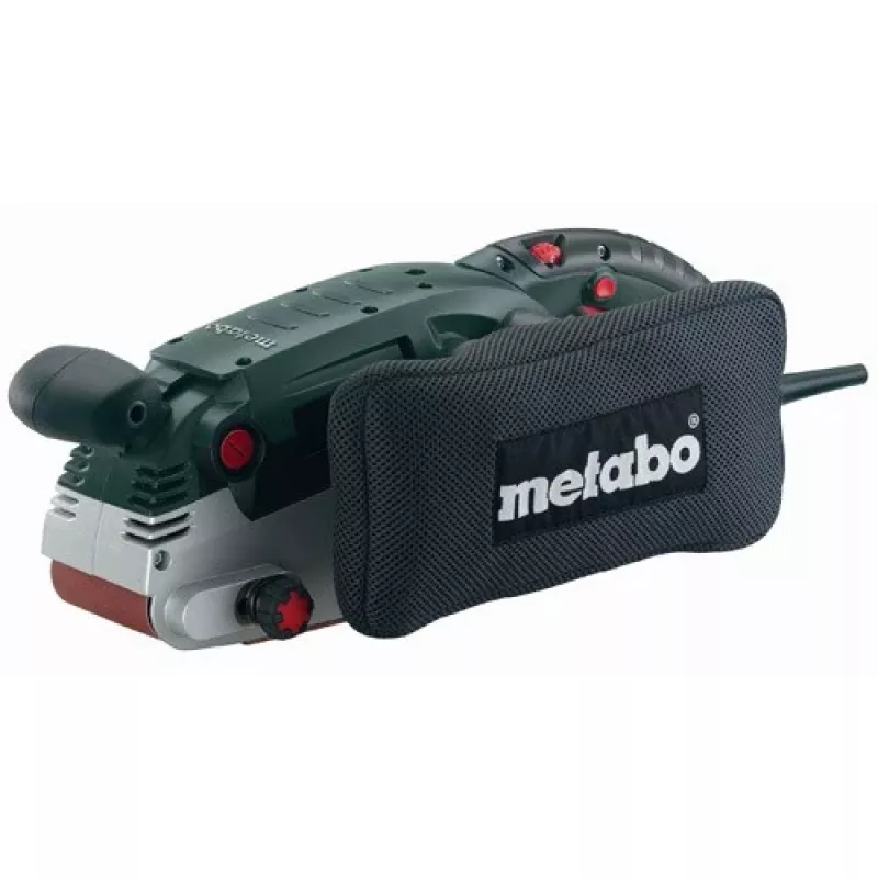 Metabo BAE 75. sanding machine type: belt sander, dust container Type: Vacuum Bags. Power: 1010 W. weight: 4,7 kg, Size der Sanding Plate (BxT): 75 x 533 mm, clamping system