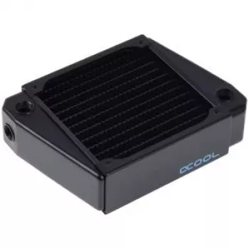 Alphacool NexXxos XT45 - Radiator-Block - Cooper - Steel - Black - 1/4 - 1,5 bar - 12 cm (14232)