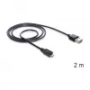 USB Cable DeLOCK EASY-USB 2.0-A Micro-B 2m