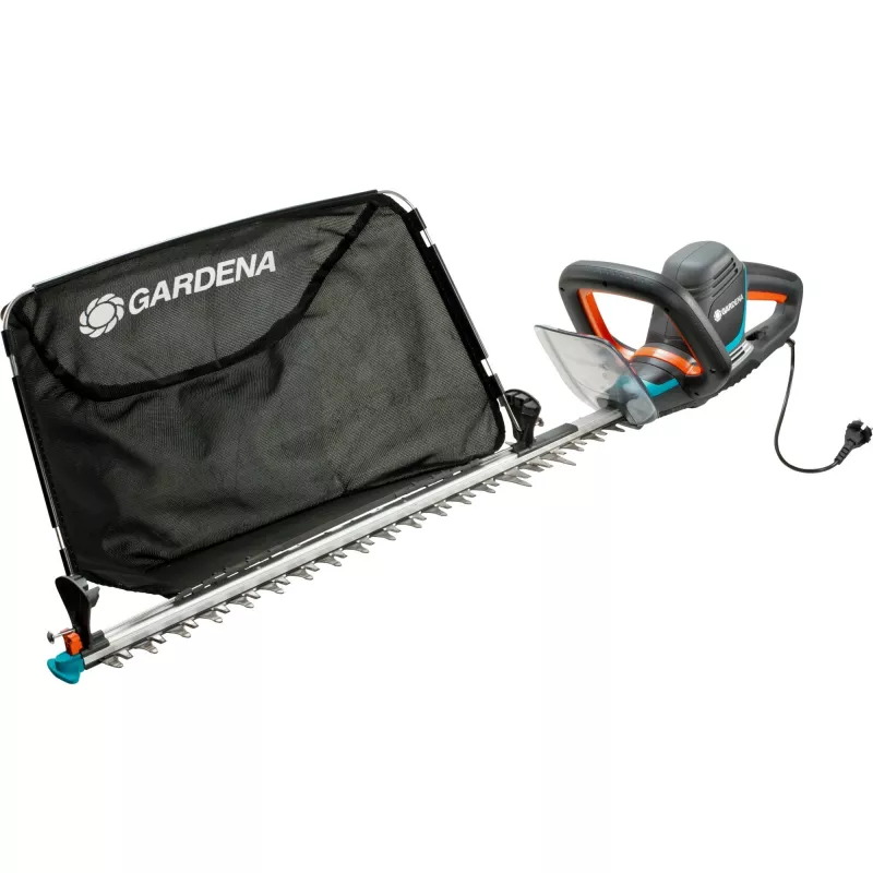 Gardena Electric-Hedge Trimmer PowerCut 700/65, 65 cm, Double Blade, 2,7 cm, Orange, Black, Blue, 3,1 m/s², 87 dB