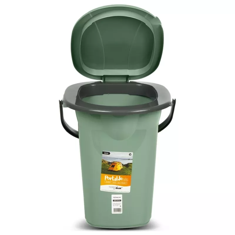 Portable toilet bucket GreenBlue GB320GG — lightweight portable toilet bucket, model GB320GG
