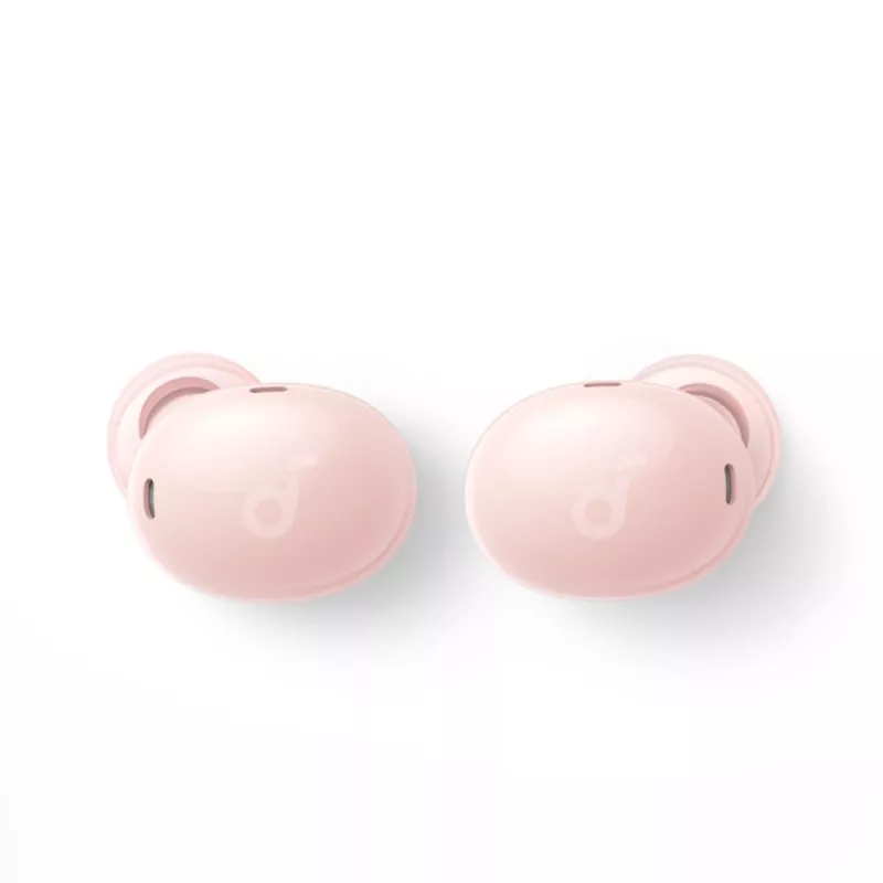 In-ear wireless headset Anker A30i — Bluetooth, intraaural, pink, for calls, music and sport