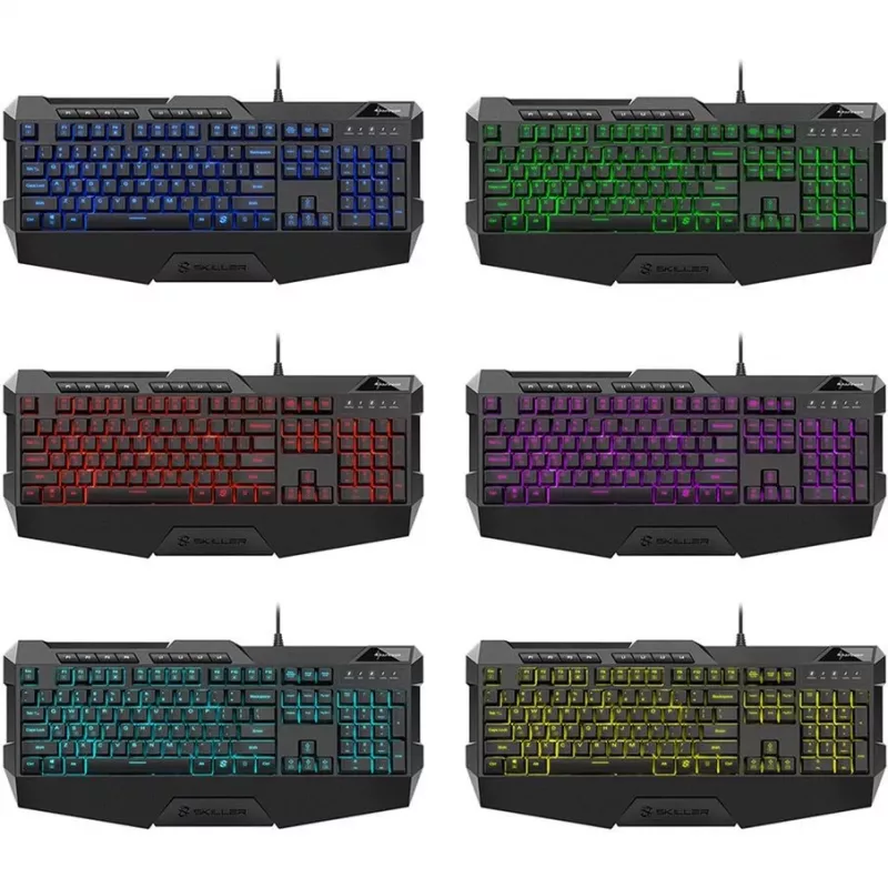 Sharkoon SKILLER SGK4 keyboard Gaming USB QWERTZ German Black