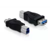 USB Adapter DeLOCK USB 3.0-B M to USB 3.0-A FM 65179