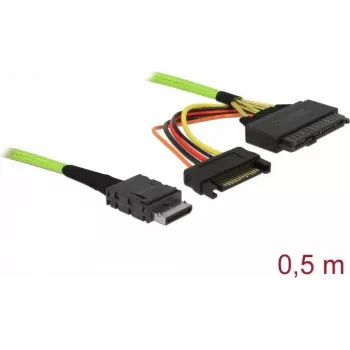 SAS Cable DeLOCK 85802 0.5m 32 Gbit/s