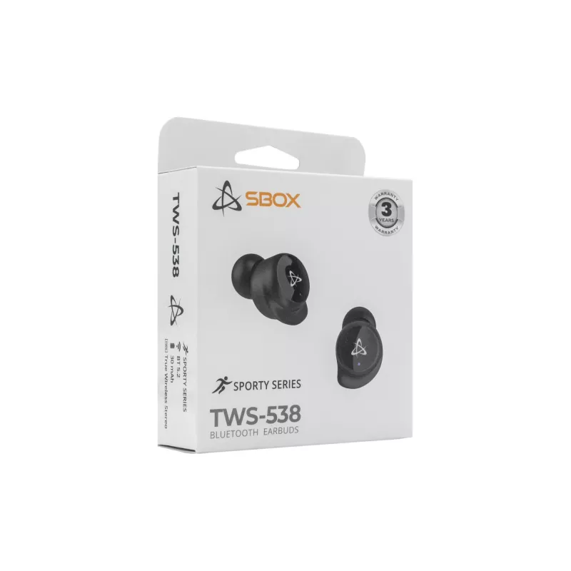 Headphones SBOX EB-TWS538 Black