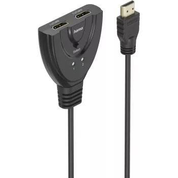 Hama 4K HDMI™-switch 2x1, 2x HDMI™-Socket - 1x HDMI™-Plug (00305019)
