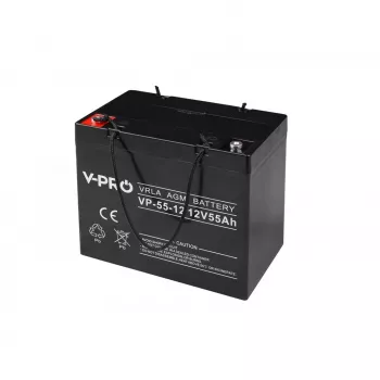 Battery VIPER VPRO 12V 55Ah (sealed AGM) model 22725 for backup and UPS use