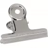 MAUL Letter Clip made from metal, Colour: nickel, Width: 50 mm Clamping Width: 20 mm, self-service packaging (21750-96)