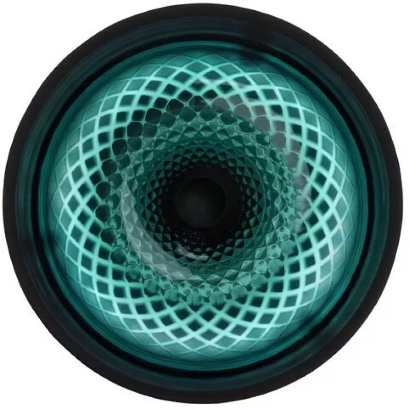 Portable wireless speaker Harman/Kardon Aura Studio 4 — 100 W, 3 drivers, 45–20000 Hz, Black/Transparent