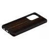 Phone case man and wood Galaxy S20 Ultra ebony black — protective smartphone cover