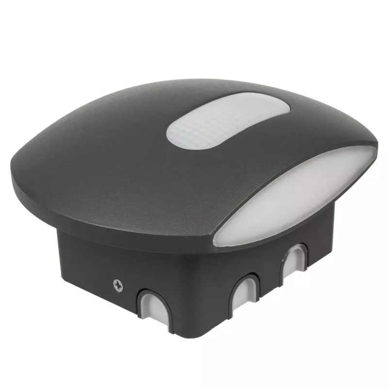 LED wall lamp MACLEAN MCE366 with dusk and motion sensor