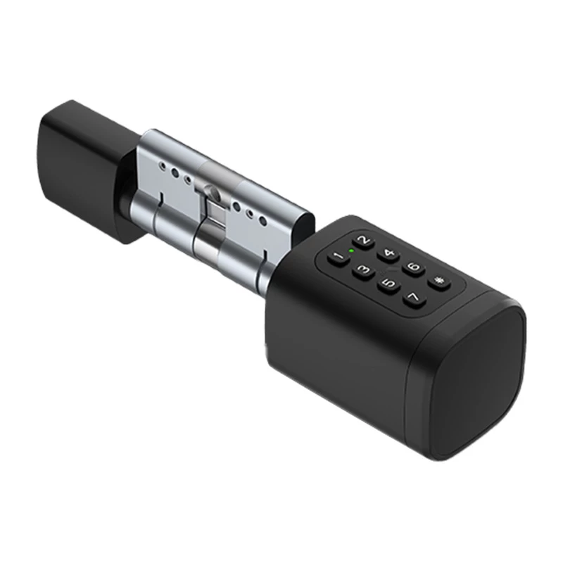 Digital lock cylinder Avatto SDL-V1-B100, 100 mm, black