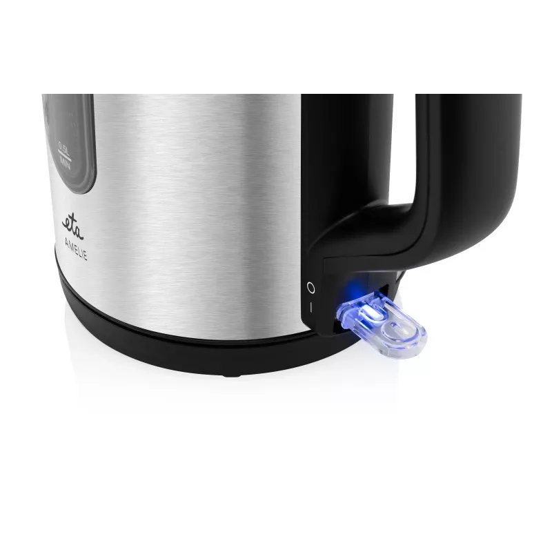 Electric kettle ETA Amelie 1.7 L 2200 W — stainless steel, black