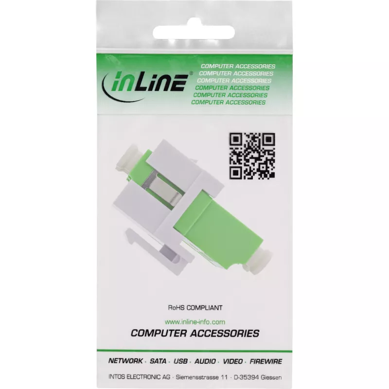 InLine 89988 composite video cable, 5 m, 3 x RCA, black