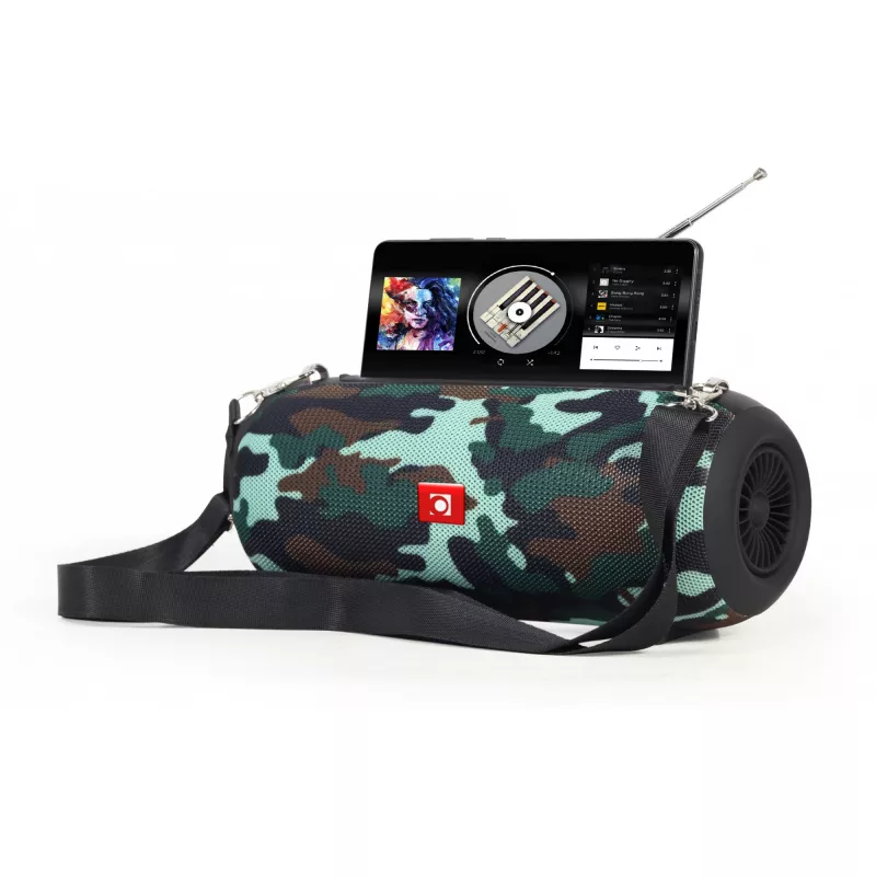 Portable Speaker Gembird SPK-BT-17-CM Camouflage