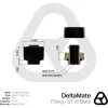 Thermal Grizzly DeltaMate Fitting ST16 connection, black — mounting adapter for ST16 sockets