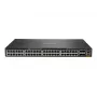 HPE - Aruba 6300M - Switch - L3 - managed - 48 x 10/100/1000 (1 PoE+) + 4 x 1 Gigabit / 10 Gigabit / 25 Gigabit / 50 Gigabit SFP56 (Uplink / Stacking) Front and Seite to Hinterseit