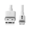 Eaton Tripp Lite Series USB-A to Lightning Sync/Charge Cable (M/M) - MFi Certified, White, 6 ft. (1.8 m) - Daten-/Netzkabel - USB männlich zu Lightnin