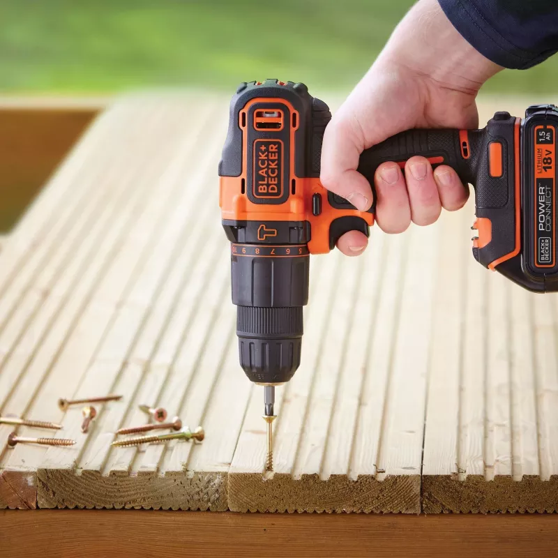 Cordless Impact Drill BLACK+DECKER BCKSB04