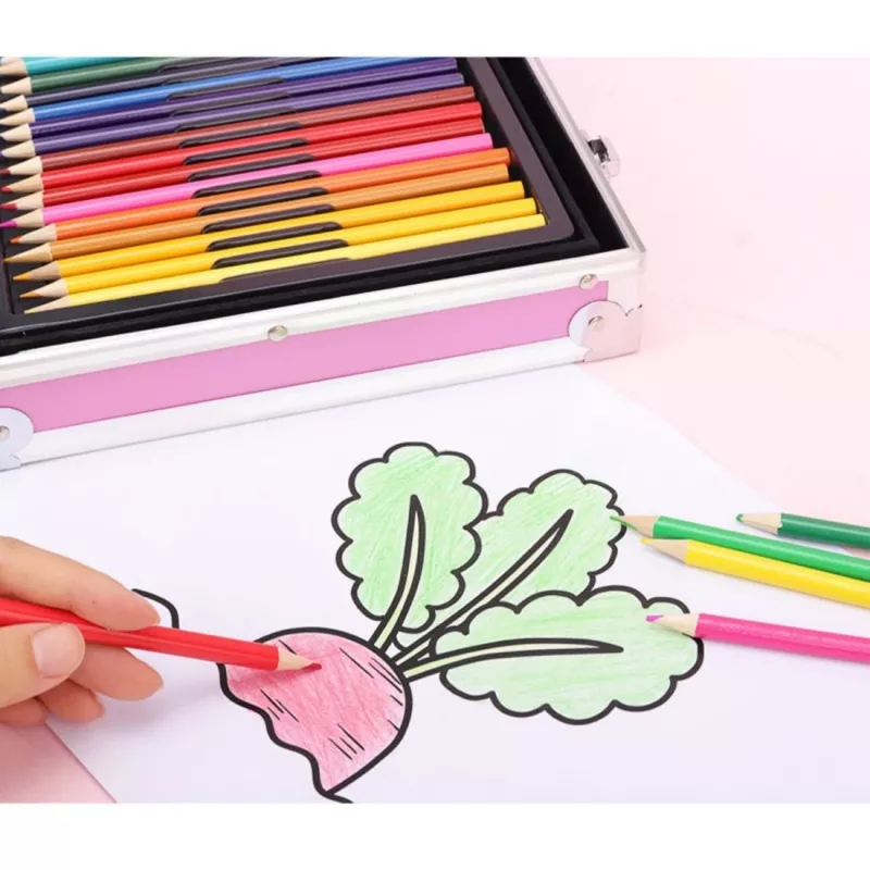 Extralink painting set for children Art and Craft 145 pieces large case Unicorn