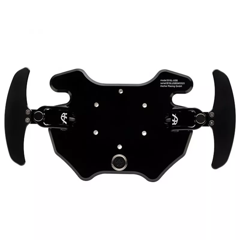 Button Plate Ascher Racing B16L-USB for Racing Simulators, 12 Inputs, USB, high compatibility