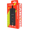 CANYON charger H-10 PD 20W QC 3.0 18W 2USB-A 2USB-C Desk Black