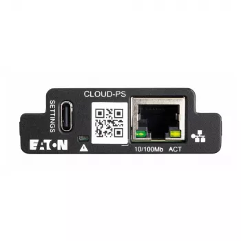 Network management card Eaton CLOUD-PS Fast Ethernet Black