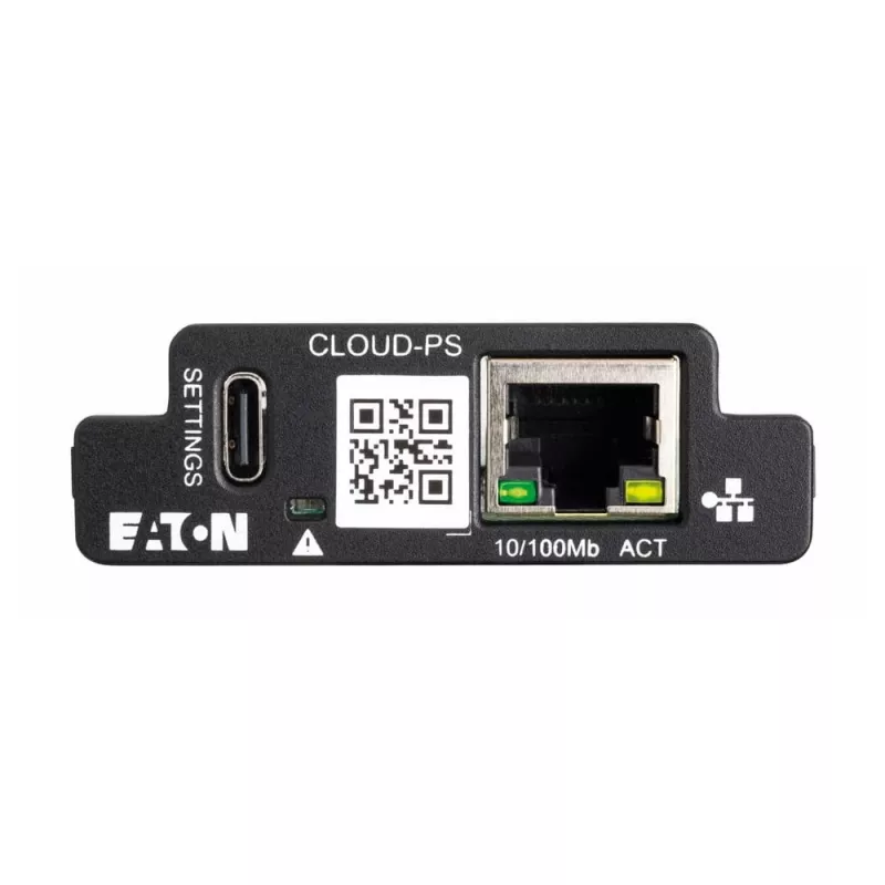 Network management card Eaton CLOUD-PS Fast Ethernet Black