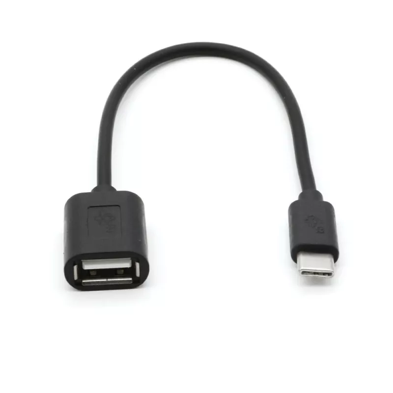 TB Cable OTG USB AF - USB C 15cm Black (AKTBXKU4PAC015B)