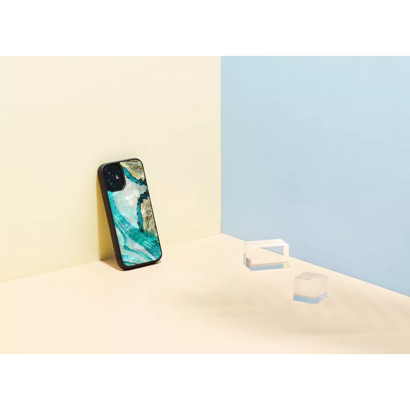 Protective case iKins for Apple iPhone 12 mini — aqua agate