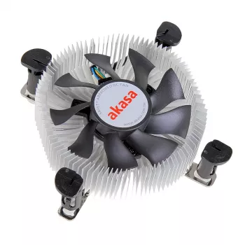 Akasa AK-CCE-7106HP computer cooling system Processor Cooler Black, Silver
