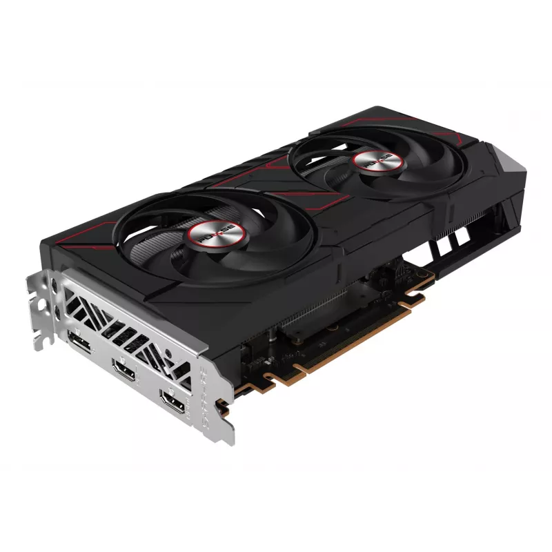 Graphics Card Sapphire Radeon RX 9060 XT 8GB GDDR6, 128-bit, PCIe 5.0, 3320 MHz, 2x DP + HDMI