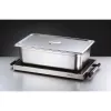 Rommelsbacher WPR 305/E warming plate, stainless steel/black, 300 W