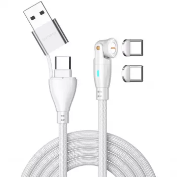 USB cable 4smarts 541236 USB 2.0 1.8 m USB C White