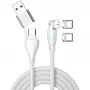 USB cable 4smarts 541236 USB 2.0 1.8 m USB C White