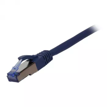 Patch cable RJ45 - CAT6A 500Mhz - 5m - blue - S-STP(S/FTP) - AWG27 - LSZH - Synergy 21