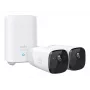Eufy Security, eufyCam 2 Pro Wireless Home Security Camera System, 365-Day Battery Life, HomeKit Compatibility, 2K Resolution, IP67 Weatherproof, Night Vision, 2-Cam Kit, No Monthl